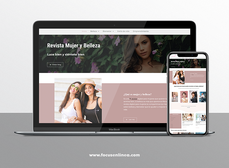 Diseño web de blog