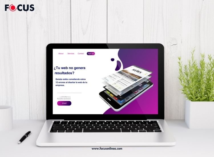 Errores al crear una página web